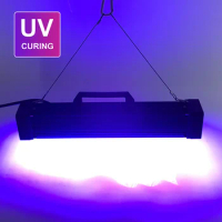 Bar Led UV GEL Curing Lamp High Power Ultraviolet Black Light Oil Printing Machine Glass Ink Paint Silk Screen UVCURING3.0-552