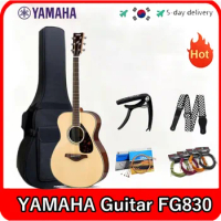 YAMAHA Yamaha Guitar FG830 / Folk 41 / inch Beginners Men and Women Grading Single Board Electric Box For beginners