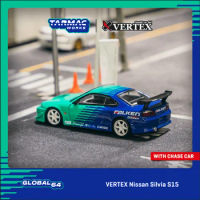 **Pre-Order** Tarmac Works 1:64 VERTEX Silvia S15 FALKEN Diecast Model Car
