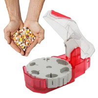 Universal Pill Cutter Portable Medicine Drug Tablet Splitter Divider Box Plastic Fast Easy Medicine Cutter Organizer