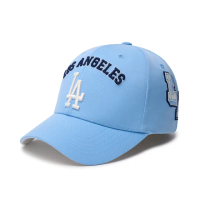 【MLB】可調式硬頂棒球帽 Varsity系列 洛杉磯道奇隊(3ACPV044N-07SBS)