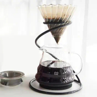 Barista Accessories Hand Drip Coffee Set Espresso Tools Filter for Coffee Funnel Filtro Reusable Holder Cafe Bar Coffee filters
