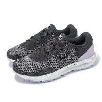 Under Armour 慢跑鞋 HOVR Intake 6 女鞋 紫 黑 針織 緩震 運動鞋 UA 3026141102
