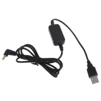 Cáp nguồn, USB 5V sang DC 12V, Kích thước đầu nối 4mm x 1,7mm, Cáp chuyển đổi tăng điện áp USB, Bộ C