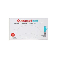 Altamed Nitril Blue Box isi 100 pcs - Sarung Tangan Nitril Biru Size M
