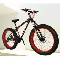 Manufacturer Wholesale Factory Price 20 Inch 7 Speed Fat Tire Bicycle Mountain Bike Fat Snow Bikes