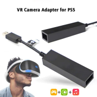USB3.0 to VR Connector Mini Camera Adapter For Sony PlayStation PS5 Game Console PS VR to PS5 Cable Adapter Games Accessories