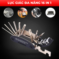 Bộ Lục Giác Đa Năng Sửa Chữa 16in1, Bộ Lục Giác Sửa Chữa Xe Đạp, Đồ Gia Dụng