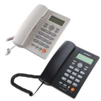 G5AA Corded Landline Phones for Home/Hotel/Office Desk Corded Telephone with Display