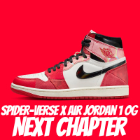 【NIKE 耐吉】休閒鞋 SPIDER-VERSE Air Jordan 1 OG Next Chapter 蜘蛛人 電影主題 男款 DV1748-601