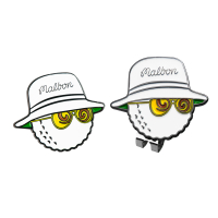 M Golf Cap Clip Metal Magnetic Golf Mark Green Ball Marker Golf Supplies