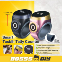 Smart Tasbih Tally Counter Ring Digital Tasbih Ring USB-C Charger Port Count Zikir Ring Islamic Digi