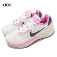 Nike 籃球鞋 Air Zoom G T Cut 2 EP 白 粉紅 男鞋 氣墊 實戰鞋 FD9905-101