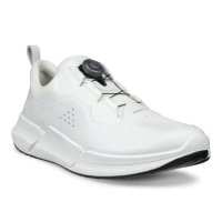 【ecco】BIOM 2.2 M 健步旋鈕鞋帶休閒運動鞋 男鞋(白色 83086401007)