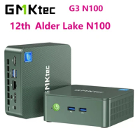 GMKTec G3 12th Gen Alder Lake N100 Mini PC Windows 11 DDR4 16GB 512GB NVme SSD Wifi6 BT5.2 Mini Gaming PC