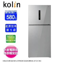 Kolin歌林580公升一級變頻雙門電冰箱 KR-258V05~含拆箱定位+舊機回收