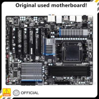 For GA-990FXA-UD5 990FXA-UD5 Motherboard Socket AM3+ DDR3 32GB USB3.0 SATA3 For AMD 990X FX Original Desktop Used Mainboard