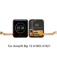 For Huami Amazfit Bip 1S LCD Display Screen Touch Panel Digitizer For Amazfit Bip 1S A1805 A1821 Smart Watch LCD