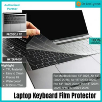 Keyboard Protector MacBook Neo / Air 13" / Air 15" / Pro 14" / Pro 16" WIWU TPU Film M2/M3/M4/M5 Mac