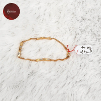 gelang ukir croom emas kadar 70% berat 2,1 gram