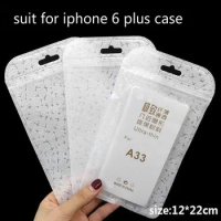 Promotion Big Size 12*22cm Plastic Zip Zipper Lock Retail Bag For Iphone 11 Pro Max X Xs XR Case Cover 1000pcs