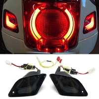 適用於 Vespa GTS300 GTS 300 GTS250 GTS150 機車配件LED前後方向燈 轉向燈信號燈