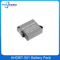 AHDBT-501 Battery Pack for GoPro Hero 5 hero 6 hero 7 Black Hero Akku Action Camera Batteries AHDBT-601 AHDBT-701