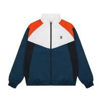 3Second Men's Tracksuit Jacket Regular Fit Taslan BLW Sport OL-040925 M