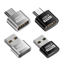 USB 2.0 Type-C OTG Adapter Type C USB C Male To USB Female Converter For Macbook Xiaomi Samsung Laptop USBC OTG Connector