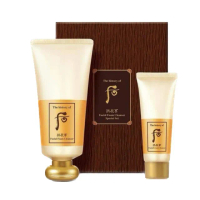 【WHOO 后】黃 拱辰享 陰陽調和洗面乳 兩件套 180ml送卸妝膏40ml（平輸版）