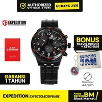 Jam Tangan Analog Pria Expedition EXF6720MCB Series Black Red List