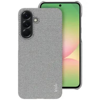 Case Samsung Galaxy A57 / Galaxy A37 (5G) IMAK Ruiyi Fabric Series Casing Galaxy A57 5G Light Grey