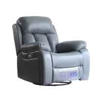 WTZ頭等艙電動單人沙發懶人沙發皮椅搖搖椅客廳布藝休閒功能躺椅