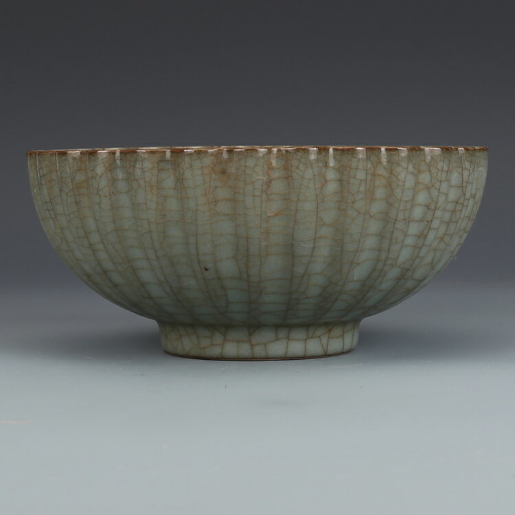 中國古瓷宋官窯羅漢碗，高9直徑13.5cm，300-11796 | Yahoo奇摩拍賣
