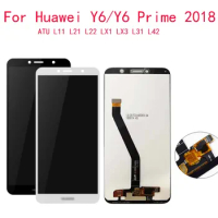For Huawei Y6 2018 LCD Display With Touch Screen Digitizer Assembly For Huawei Y6 Prime 2018 LCD ATU-LX1 ATU-L21 ATU-LX3 LCD