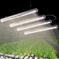 25W100W T8 T5 Indoor Plant Growth Light Daylight Tube Home Full Spectrum LED Vegetable Hydroponic Octopus Plant Light Fill Light