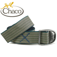 Chaco 圖騰腰帶/開瓶器腰帶/帆布皮帶/美國佳扣 男款 CH-CB009 HD12 步伐綠