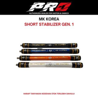 MK ARCHERY STABILIZER SHORT GENERATION 1 | STABILIZER BUSUR PANAHAN | ALAT PANAHAN WHITE,10"