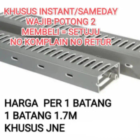 Kabel Duct abu 25x25/25x45/32x32/32x45/32x65/45x45/45x65/65x65/70x100 - 25x25