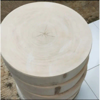 Talenan daging ASLI KAYU ASEM / talenan bulat /talenan - 25cm-TERLARIS!!!!!!!!!!!!!!!!!!