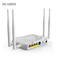 Unlock 1200Mbps Wireless 4G Router 4G LTE Dual-band 2.4g&amp;5.8g Gigabit Router Support With SIM Card Slot And 4pcs External Anten