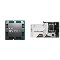 【AMD 超微】〈自MO價〉R7 7700 MPK+微星 MPG B650I EDGE WIFI ITX主機板