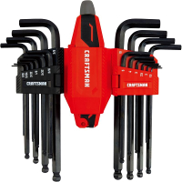 CRAFTSMAN Universal L-To-T Allen Wrench Hex Key Set 20ชิ้น (CMHT26028)
