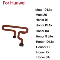 Fingerprint Scanner Sensor Extended Flex Cable For Huawei Honor 8X 9i 9 10 Lite 7X 8A 8C Play Mate 10 20 Lite Mobile Phone