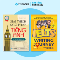 Sách - Combo Làm Chủ Tiếng Anh ( Giải Thích Ngữ Pháp Tiếng Anh + IELTS Writting Journey From Basic t