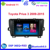 2 din Car Multimedia video Player Android Radio For Toyota Prius XW30 30 2009 - 2013 GPS Navigation 2DIN Stereo head unit