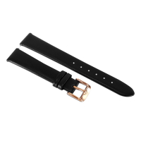 Watchband / 14mm / EROS CERES 不鏽鋼扣頭 原廠真皮錶帶-黑/棕/奶茶色#EC14