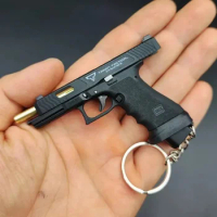 мини оружие стреляющие пистолет игрушечный Keychain fake Toy Gun Gifts Pendants toys for boys guns pistolas GLOCK 2024 Пистолет