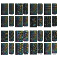 50Pcs Colorful Leather Anti-fingerprint Back Film Samsung Galaxy Apple iPhone X-13 Pro Max OPPO HuaWei Back Screen Protector