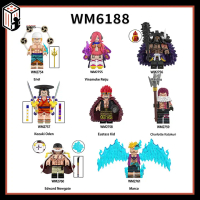 One Piece Mô hình Lắp ráp Kaido Marco Vinsmoke Reiju Đồ chơi Tứ Hoàng Râu Trắng Enel Oden Edward New